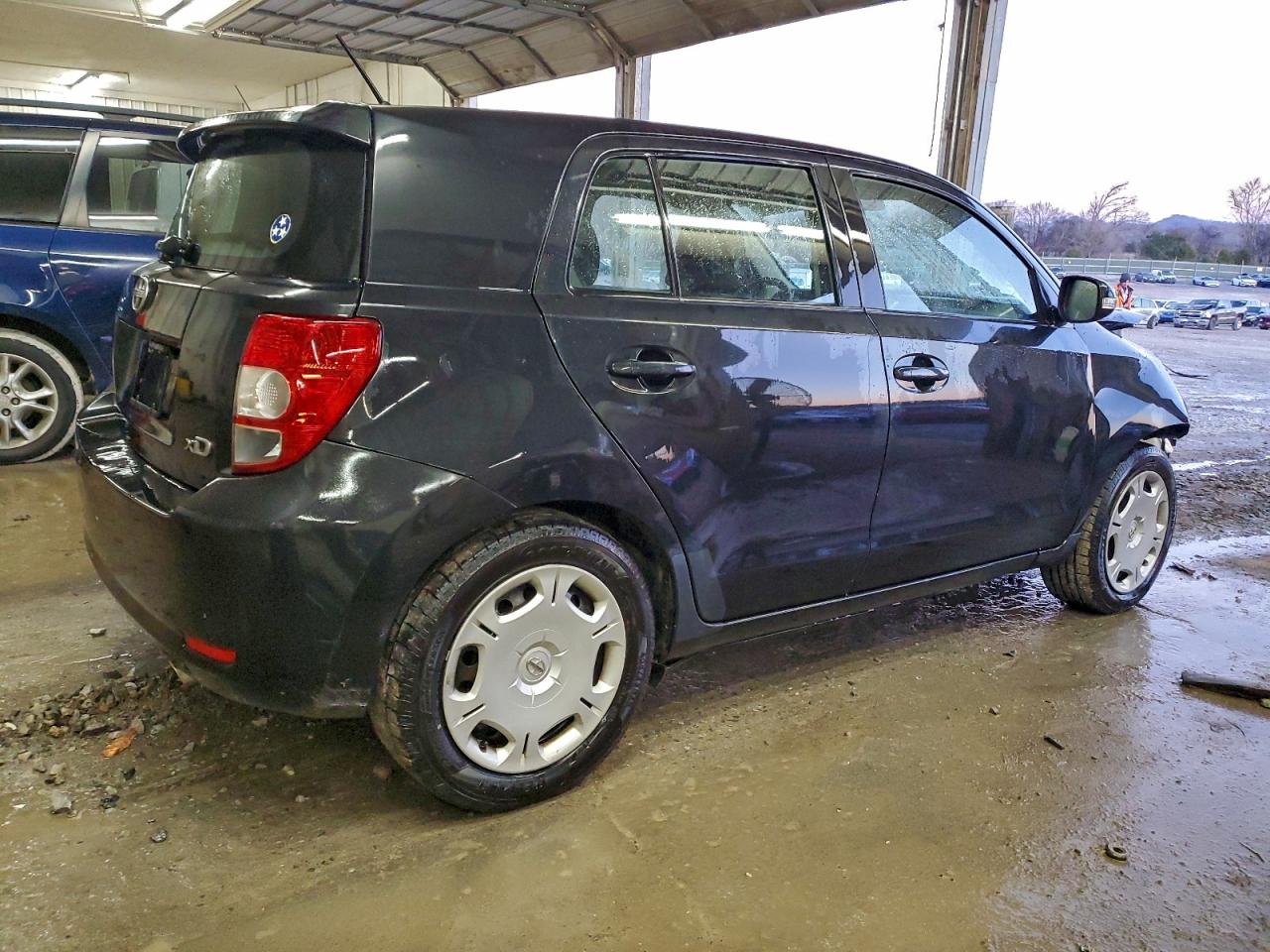 2011 Toyota Scion Xd Black vin: JTKKU4B44B1012517