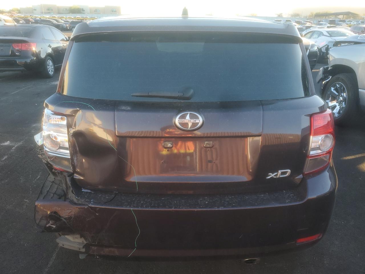 2012 Toyota Scion Xd Purple vin: JTKKU4B44C1022286