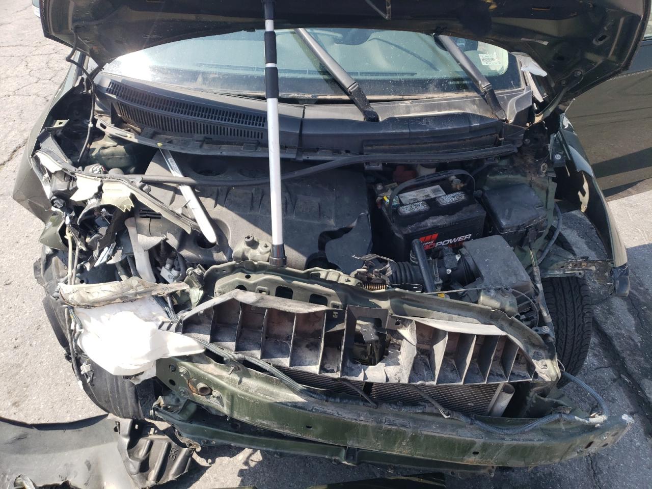 2011 Toyota Scion Xd Зеленый vin: JTKKU4B45B1010274