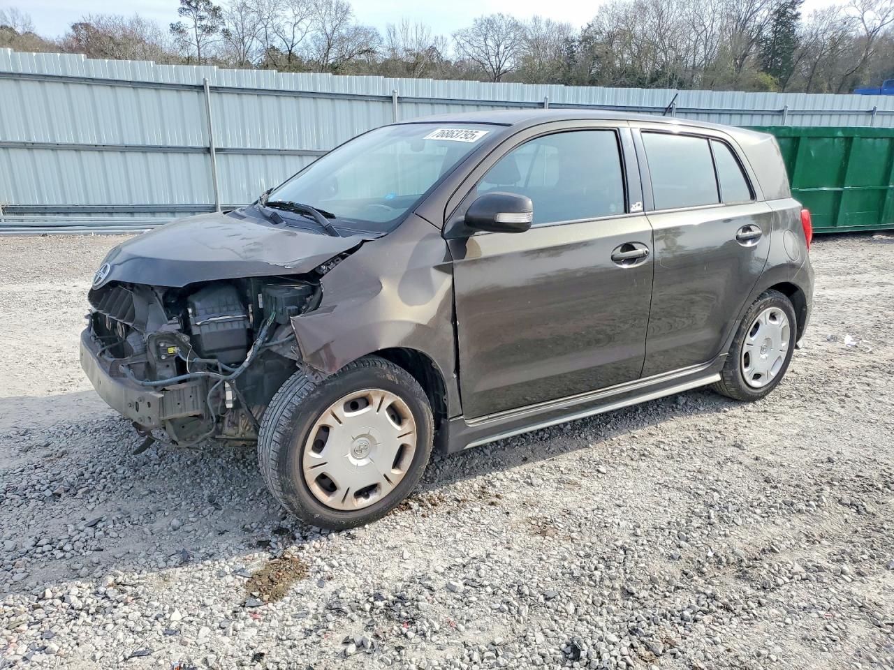 2011 Toyota Scion Xd Charcoal vin: JTKKU4B47B1009546