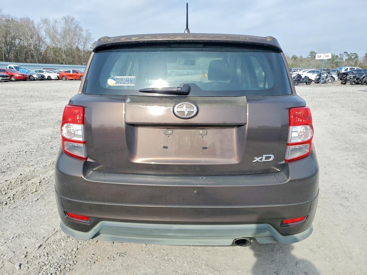 2011 Toyota Scion Xd Charcoal vin: JTKKU4B47B1009546