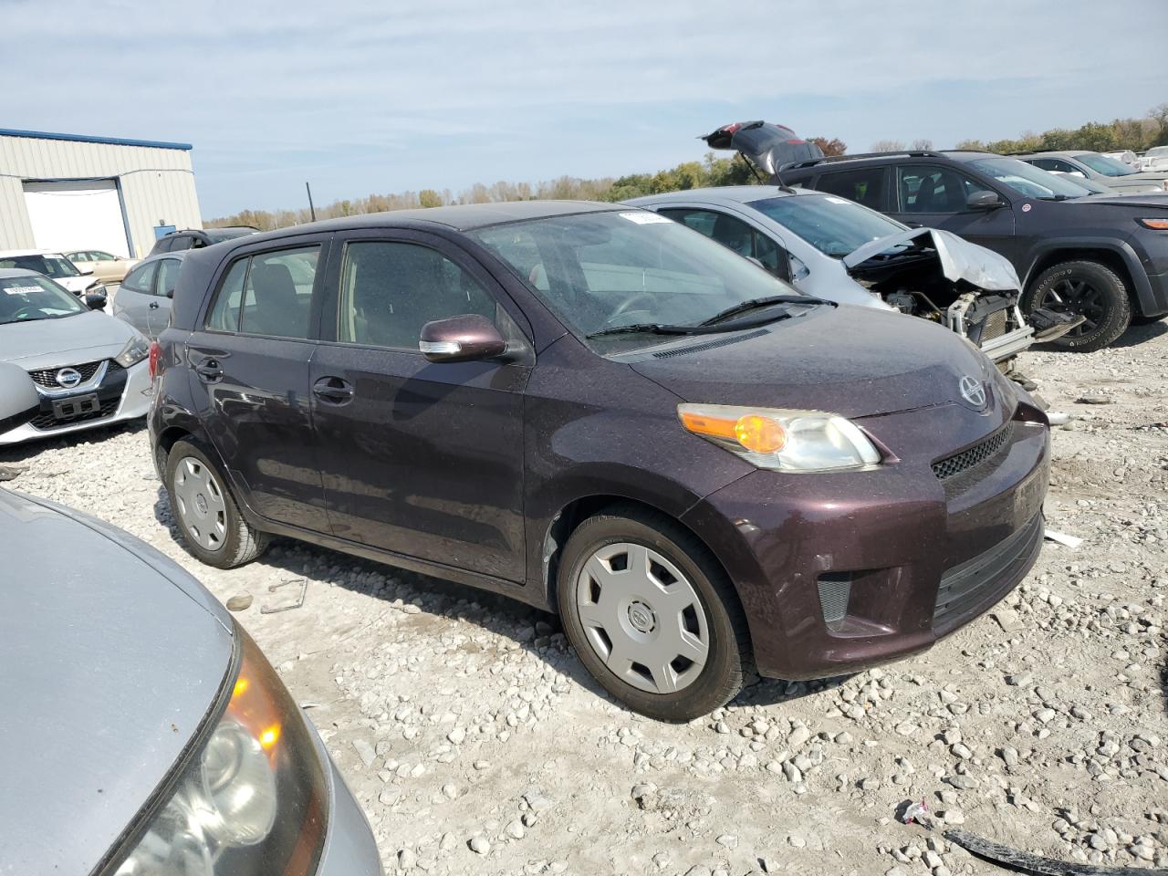 2012 Toyota Scion Xd Purple vin: JTKKU4B4XC1023944