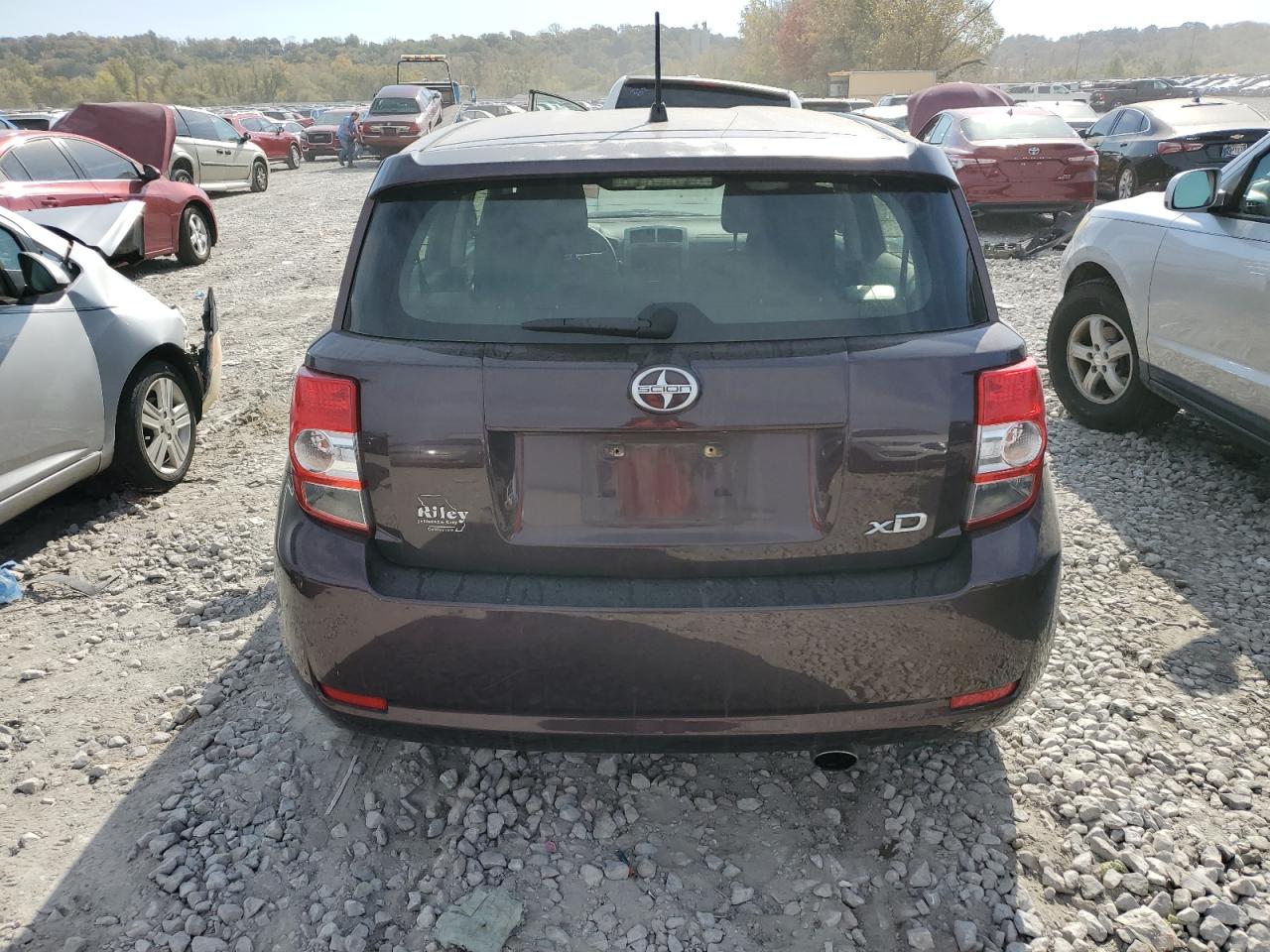 2012 Toyota Scion Xd Purple vin: JTKKU4B4XC1023944