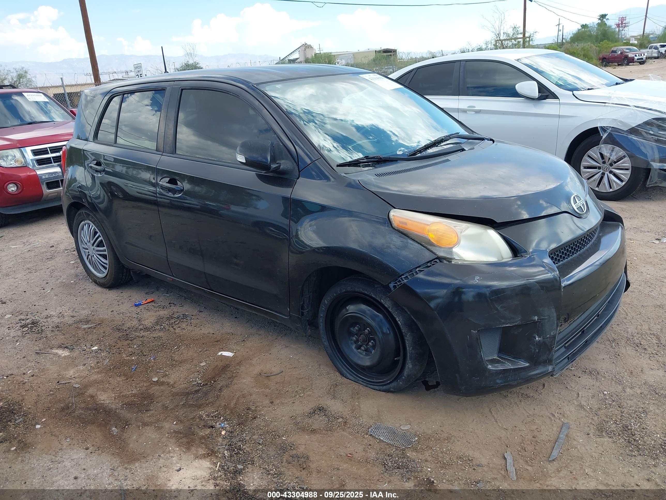 2014 Scion Xd   Black vin: JTKKUPB41E1040183