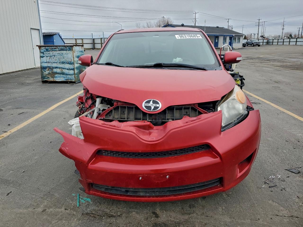 2014 Toyota Scion Xd Red vin: JTKKUPB43E1045899
