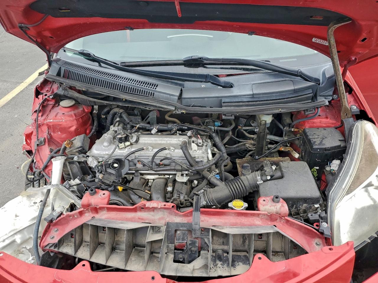 2014 Toyota Scion Xd Red vin: JTKKUPB43E1045899