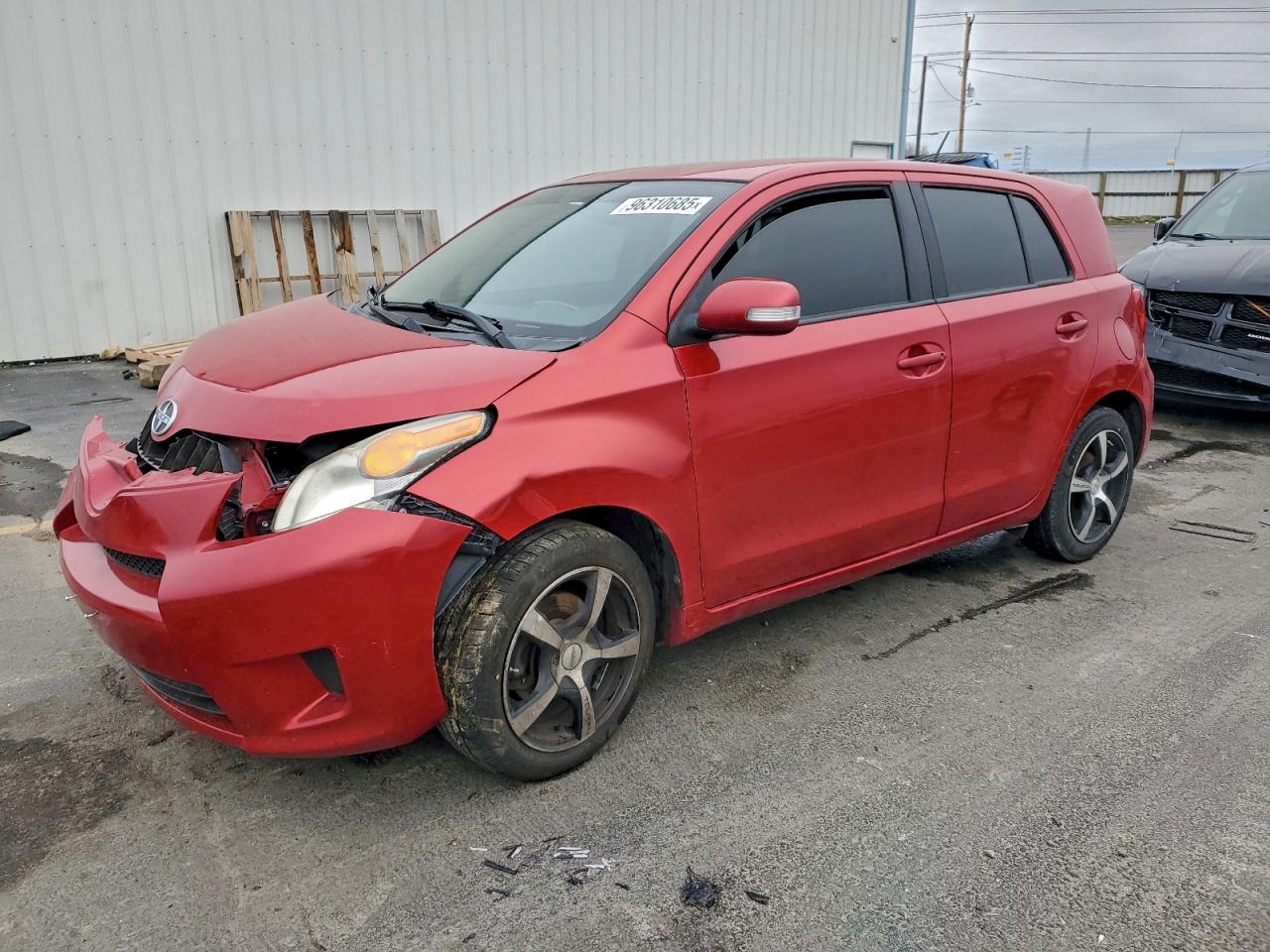 2014 Toyota Scion Xd Red vin: JTKKUPB43E1045899