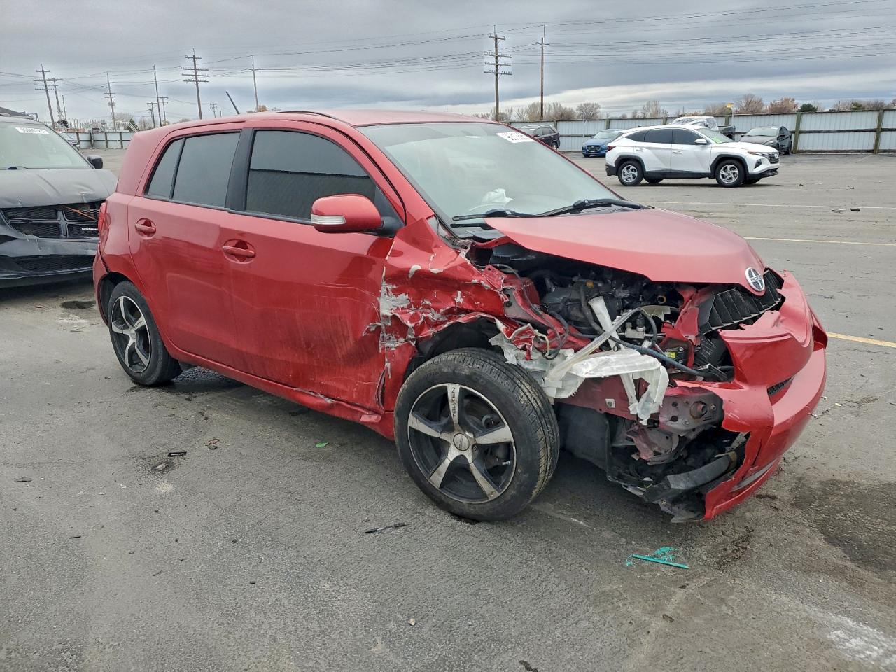 2014 Toyota Scion Xd Red vin: JTKKUPB43E1045899