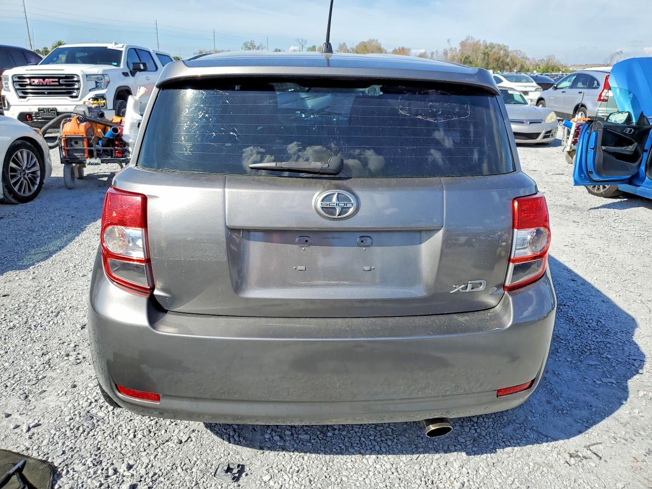 2013 Toyota Scion Xd Gray vin: JTKKUPB44D1032917