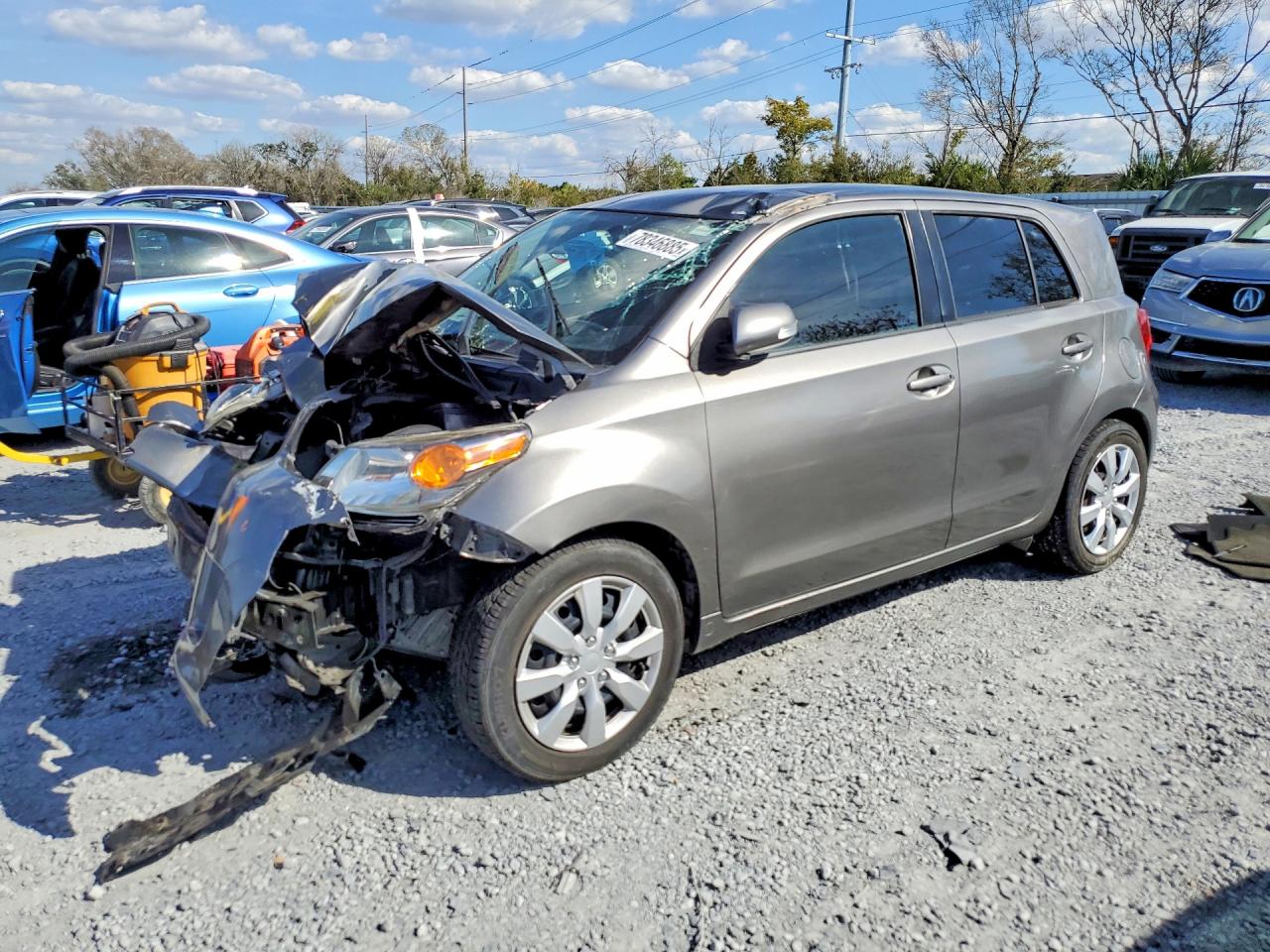 2013 Toyota Scion Xd Gray vin: JTKKUPB44D1032917