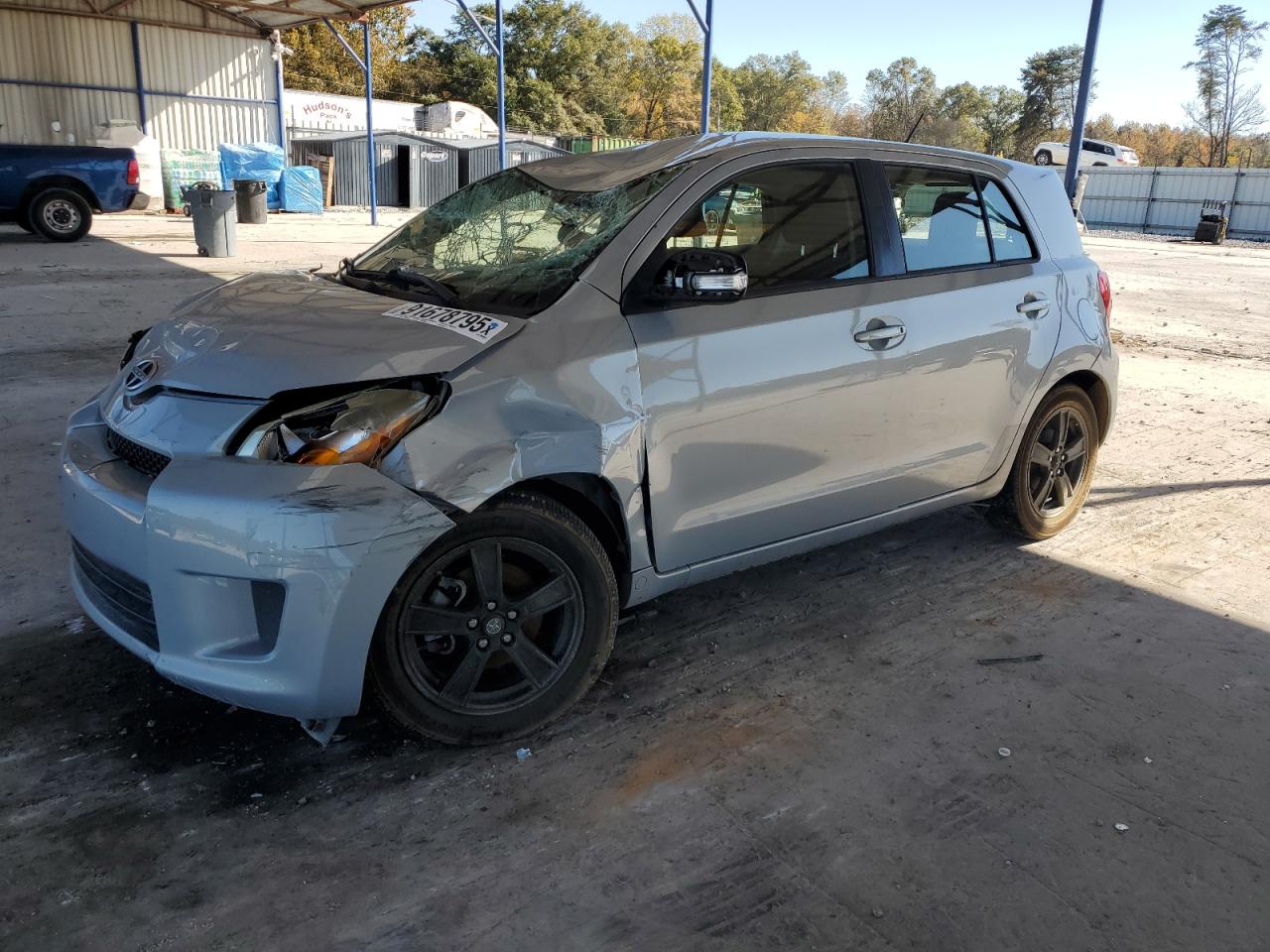 2013 Toyota Scion Xd Silver vin: JTKKUPB46D1037424