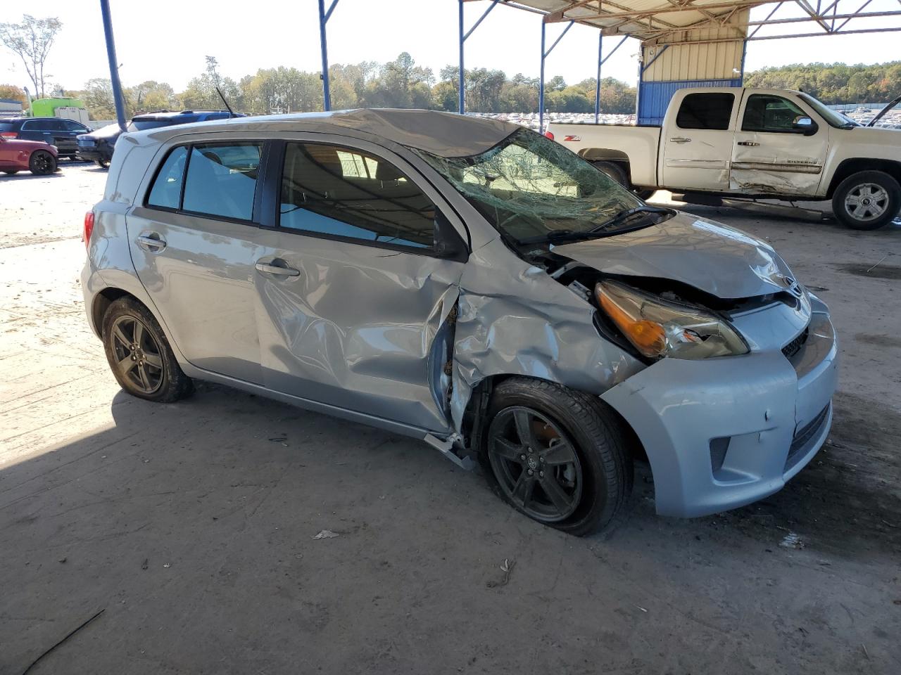 2013 Toyota Scion Xd Silver vin: JTKKUPB46D1037424
