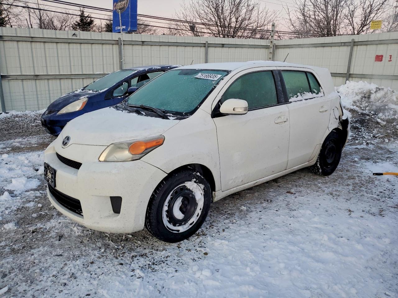 2014 Toyota Scion Xd Белый vin: JTKKUPB46E1045783