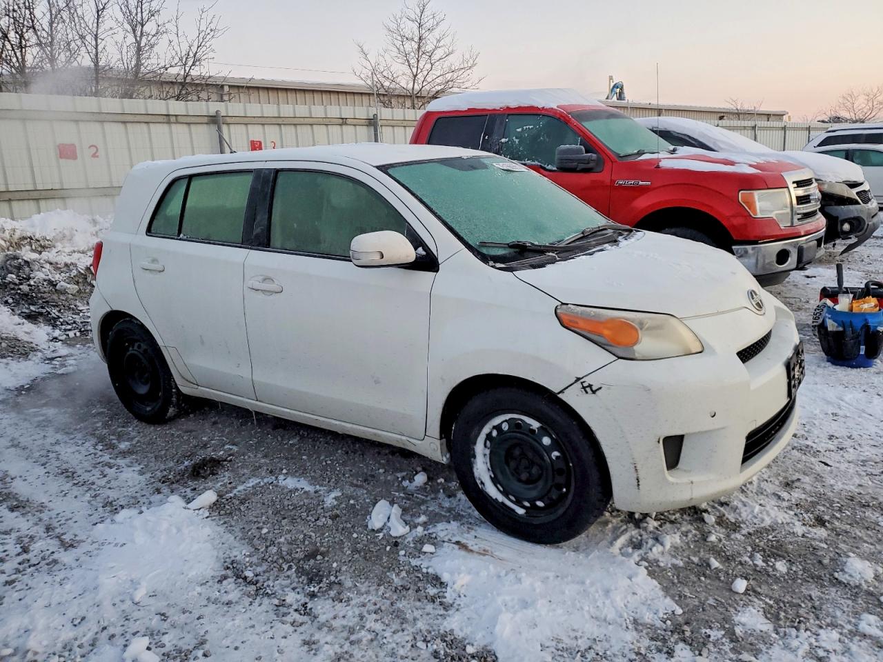 2014 Toyota Scion Xd Белый vin: JTKKUPB46E1045783