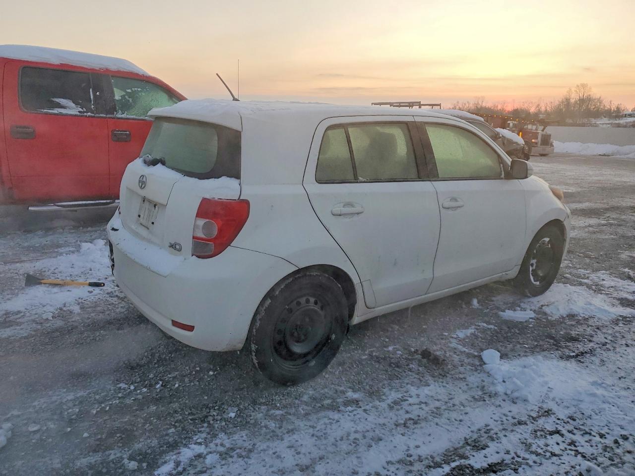 2014 Toyota Scion Xd Белый vin: JTKKUPB46E1045783