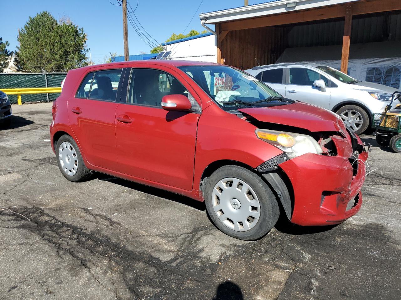 2014 Toyota Scion Xd Maroon vin: JTKKUPB47E1040656