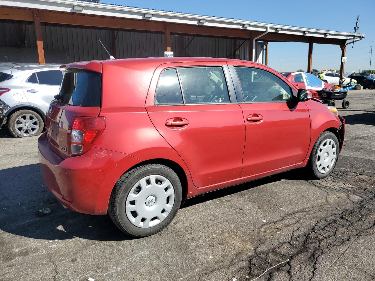 2014 Toyota Scion Xd Maroon vin: JTKKUPB47E1040656