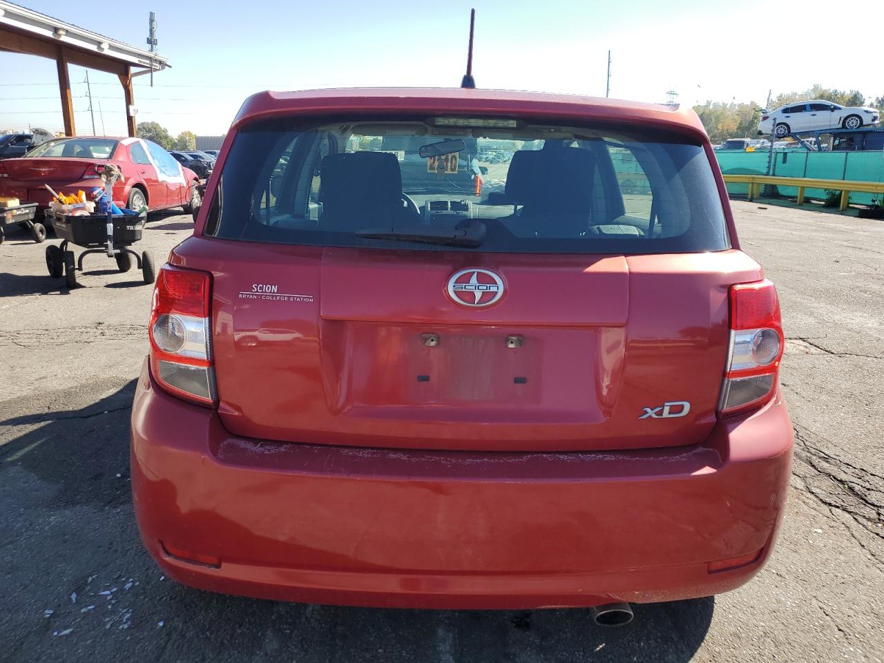 2014 Toyota Scion Xd Maroon vin: JTKKUPB47E1040656