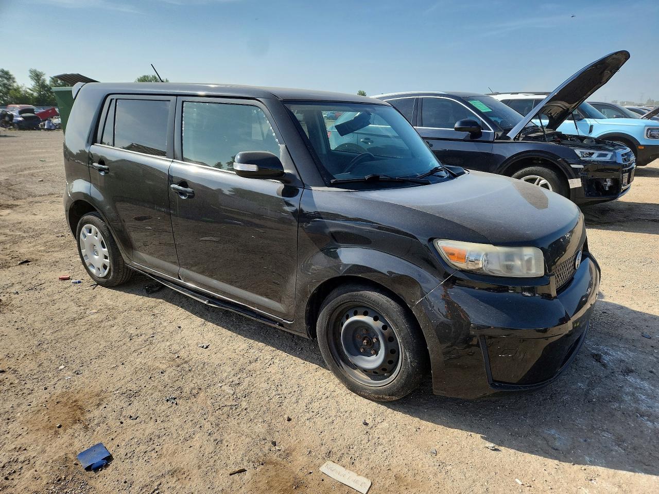 2008 Toyota Scion Xb Black vin: JTLKE50E081001548