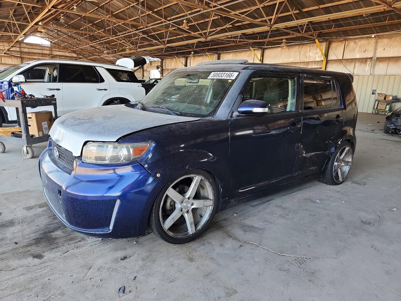 2008 Toyota Scion Xb Синий vin: JTLKE50E081004630