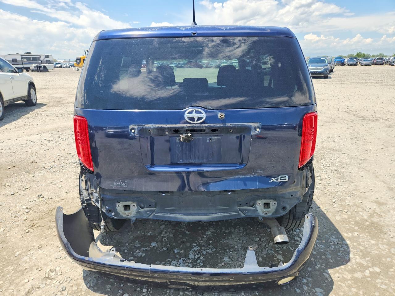 2008 Toyota Scion Xb Синий vin: JTLKE50E081012503