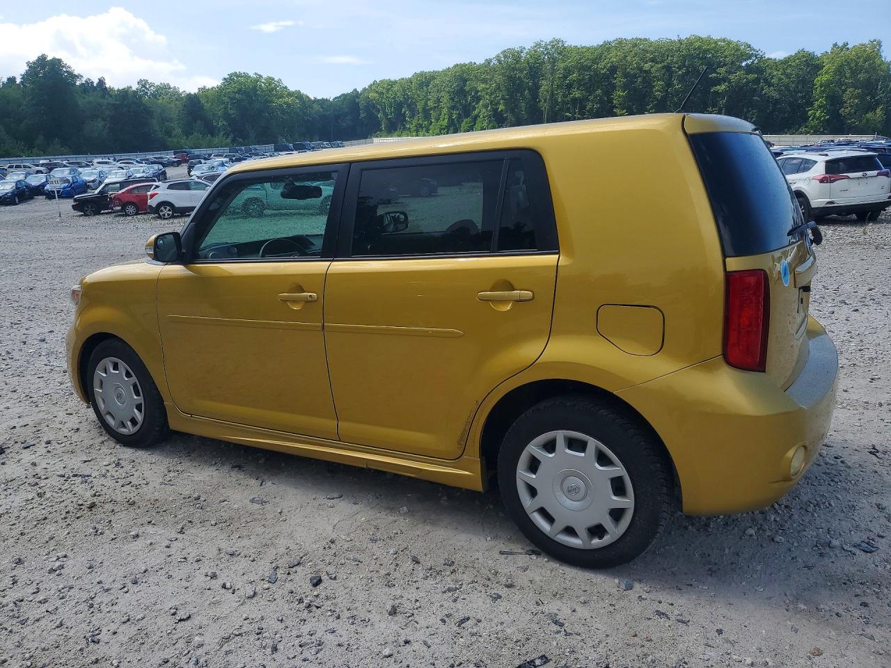 2008 Toyota Scion Xb Yellow vin: JTLKE50E081058302