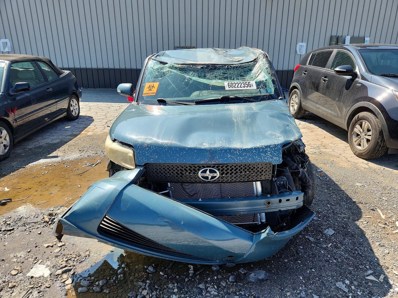 2009 Toyota Scion Xb Blue vin: JTLKE50E091063758