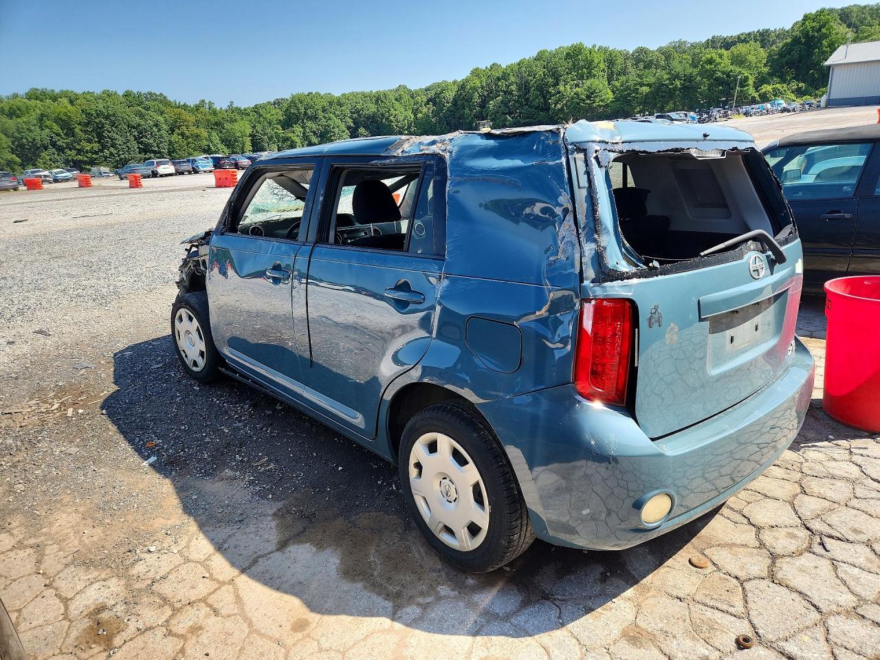 2009 Toyota Scion Xb Blue vin: JTLKE50E091063758