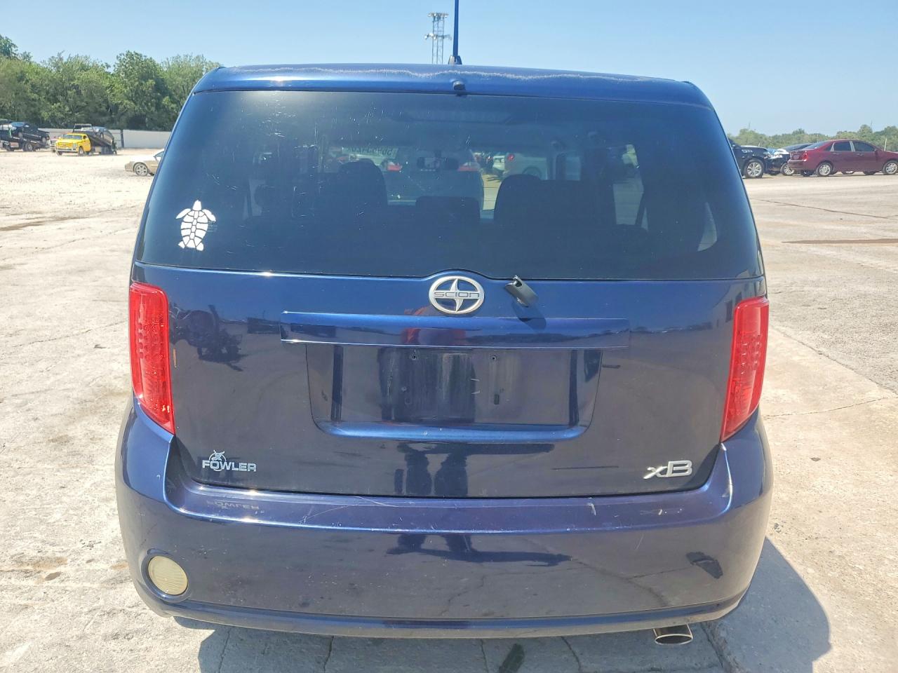 2008 Toyota Scion Xb Blue vin: JTLKE50E181009836
