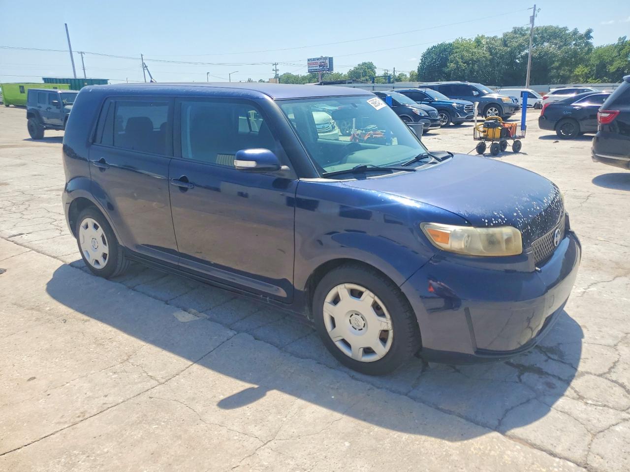 2008 Toyota Scion Xb Blue vin: JTLKE50E181009836