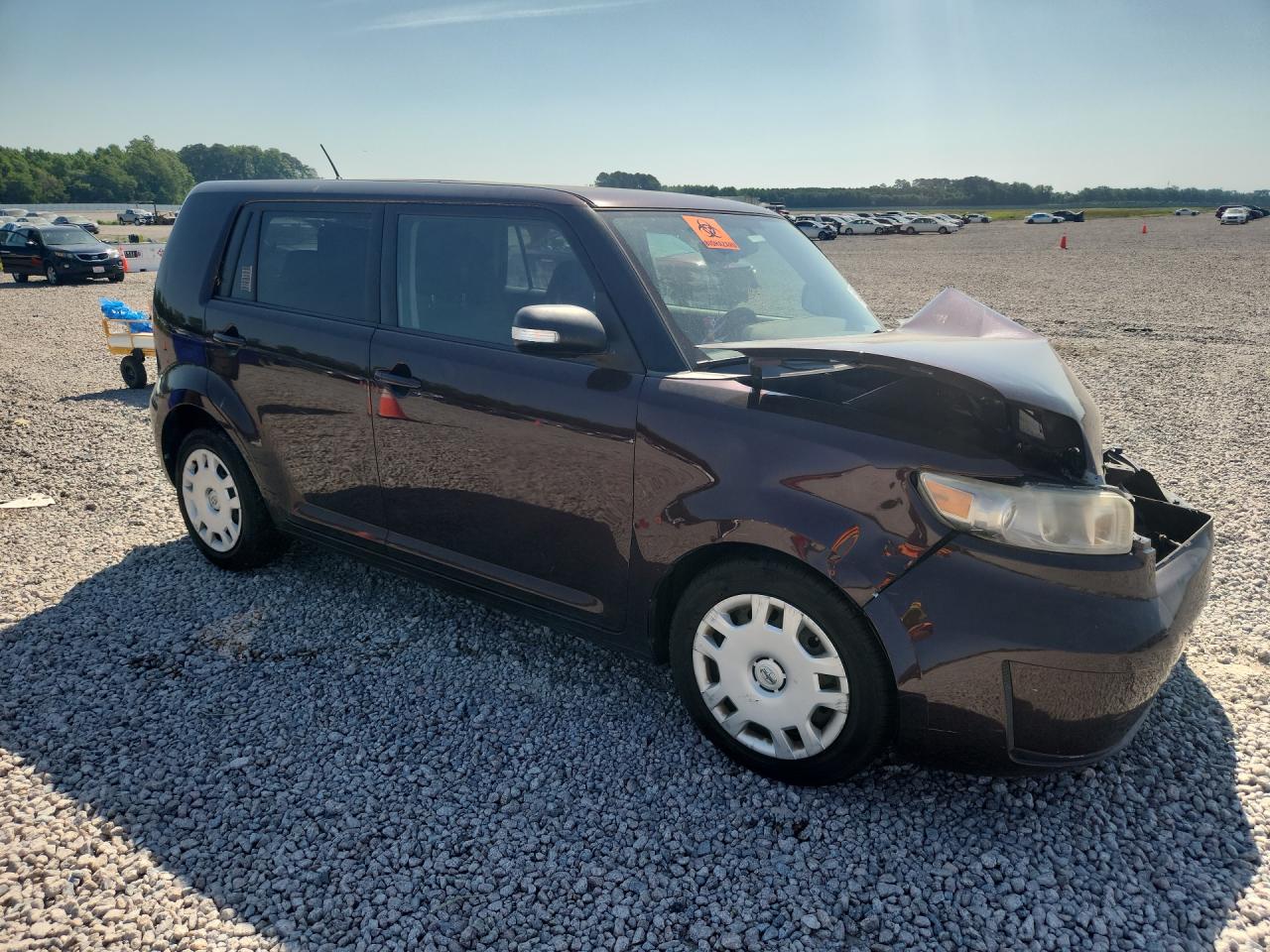 2008 Toyota Scion Xb Purple vin: JTLKE50E181010792