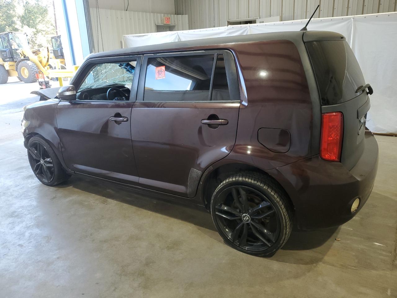 2008 Toyota Scion Xb Purple vin: JTLKE50E281018383