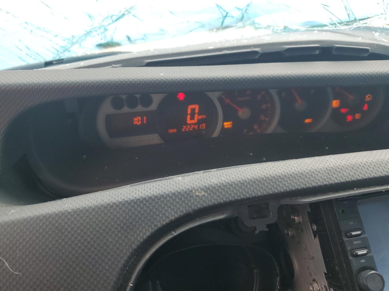 2008 Toyota Scion Xb Purple vin: JTLKE50E281018383
