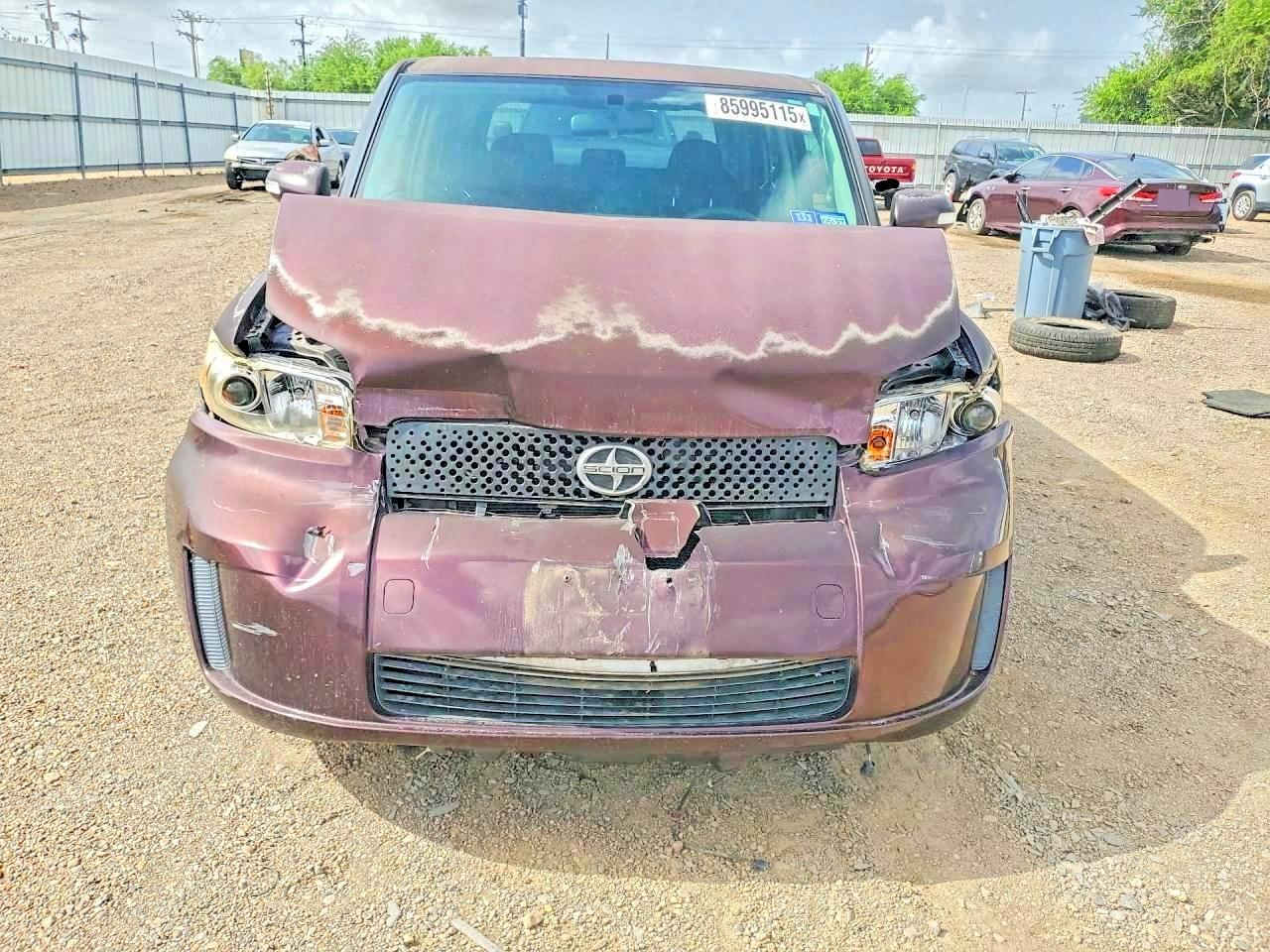 2009 Toyota Scion Xb Purple vin: JTLKE50E291062935