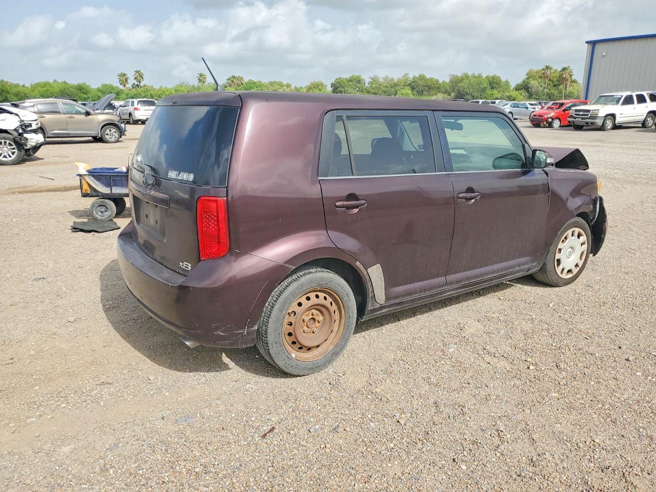 2009 Toyota Scion Xb Purple vin: JTLKE50E291062935