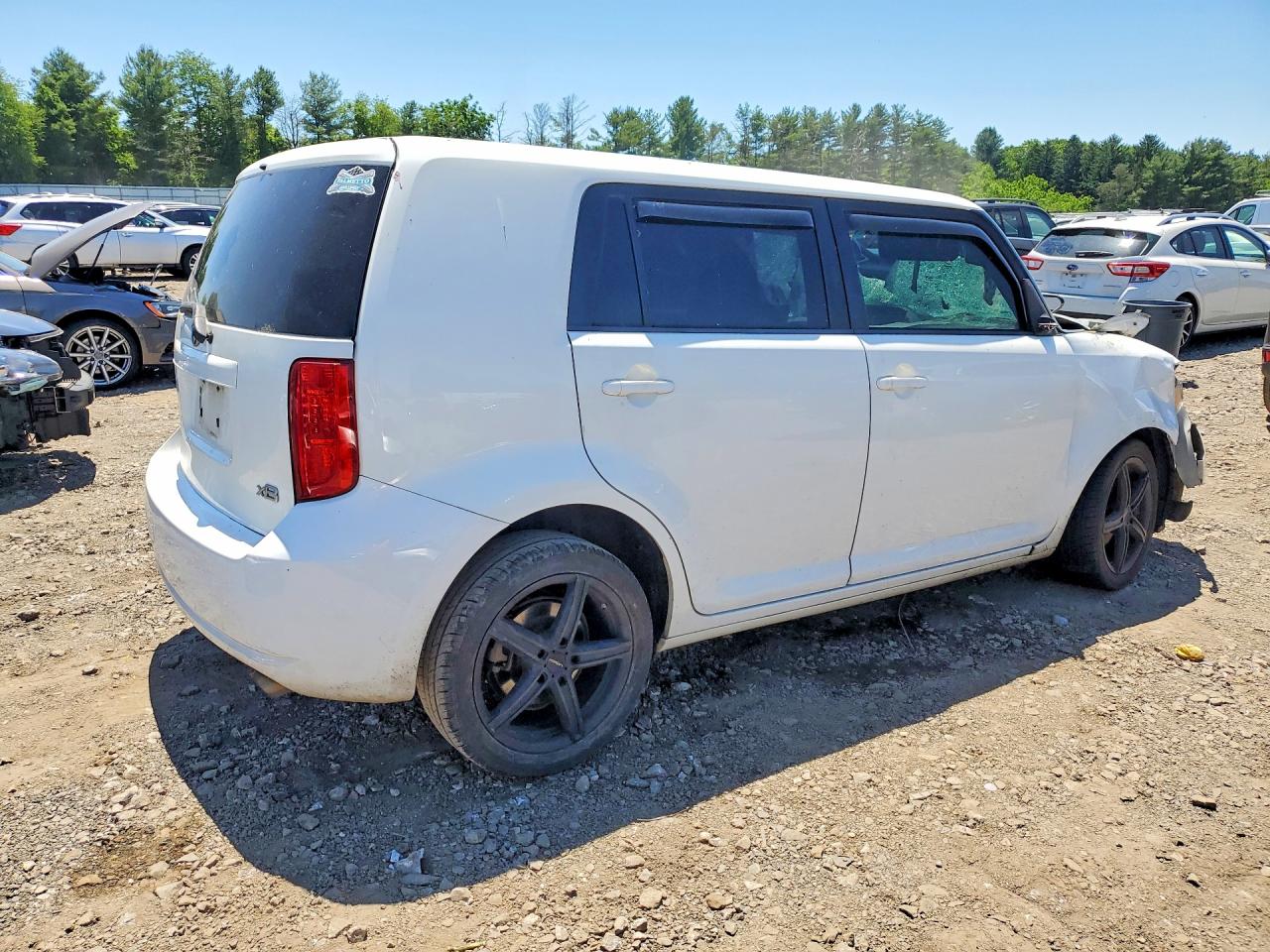 2009 Toyota Scion Xb Белый vin: JTLKE50E291063194