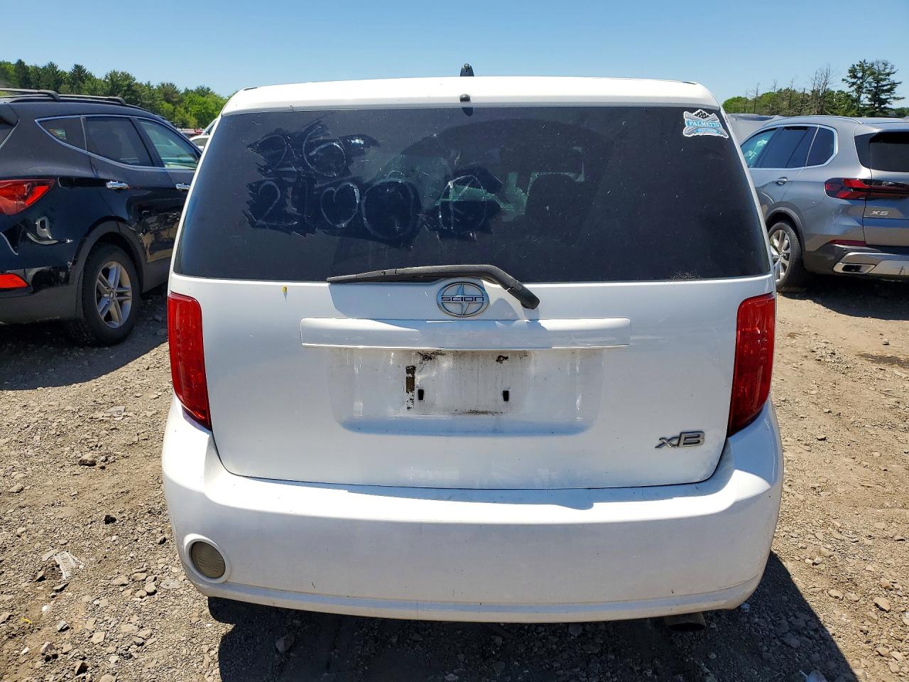 2009 Toyota Scion Xb Белый vin: JTLKE50E291063194