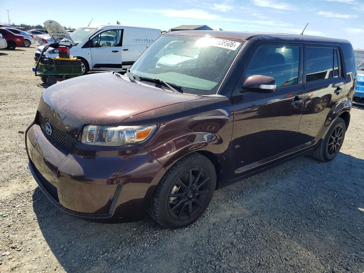 2009 Toyota Scion Xb Burgundy vin: JTLKE50E291077032