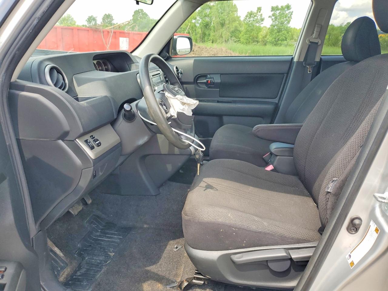 2008 Toyota Scion Xb Silver vin: JTLKE50E381049755