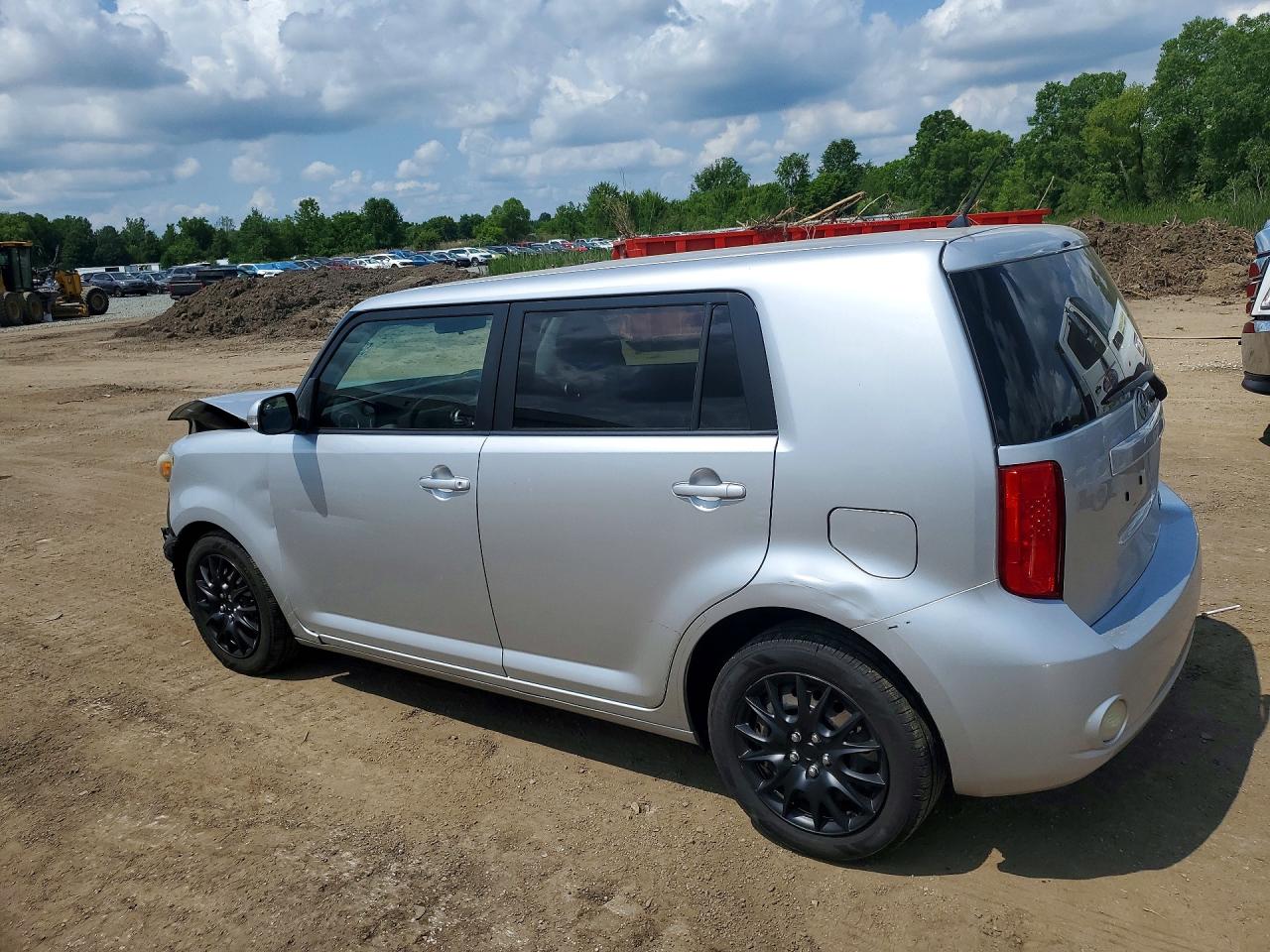 2008 Toyota Scion Xb Silver vin: JTLKE50E381049755