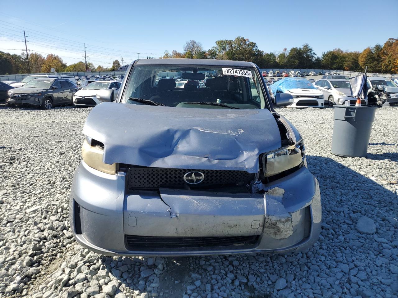 2009 Toyota Scion Xb Blue vin: JTLKE50E391088878
