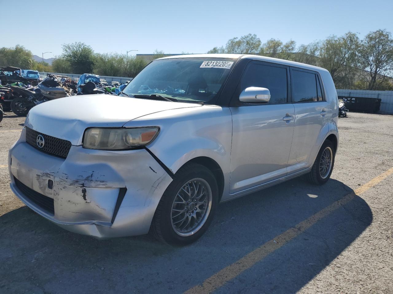 2009 Toyota Scion Xb Silver vin: JTLKE50E391088931