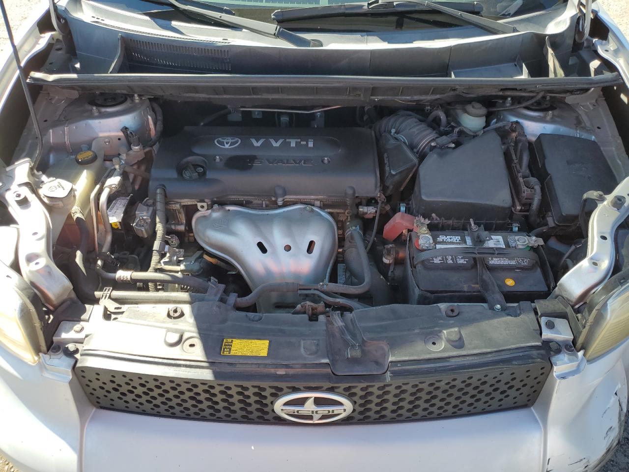 2009 Toyota Scion Xb Silver vin: JTLKE50E391088931