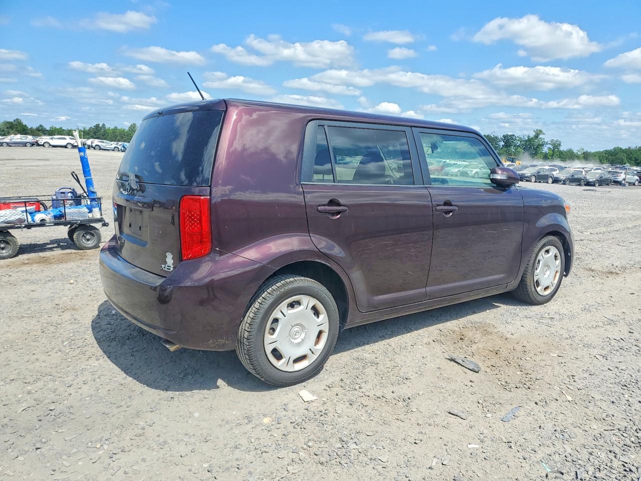 2008 Toyota Scion Xb Бордовый vin: JTLKE50E581048686