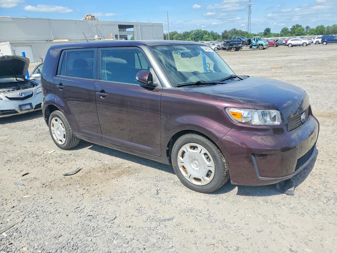 2008 Toyota Scion Xb Бордовый vin: JTLKE50E581048686