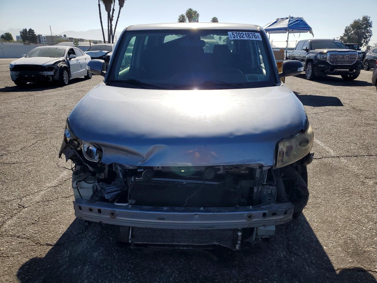 2009 Toyota Scion Xb Gray vin: JTLKE50E591066915