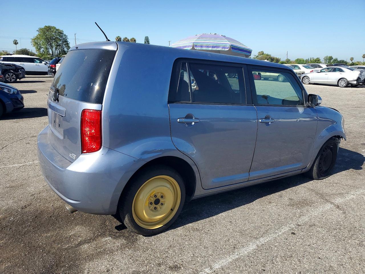 2009 Toyota Scion Xb Gray vin: JTLKE50E591066915