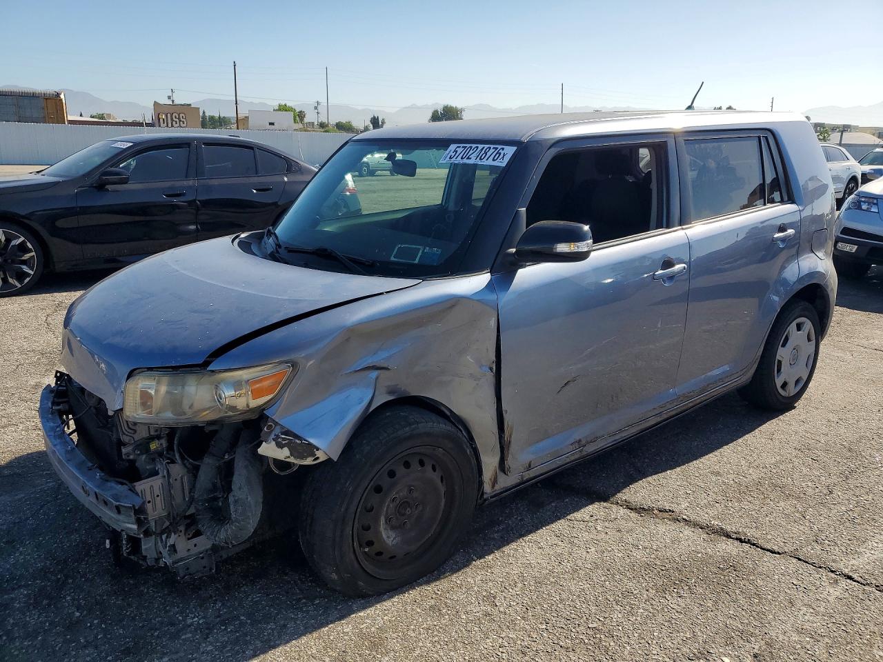 2009 Toyota Scion Xb Gray vin: JTLKE50E591066915
