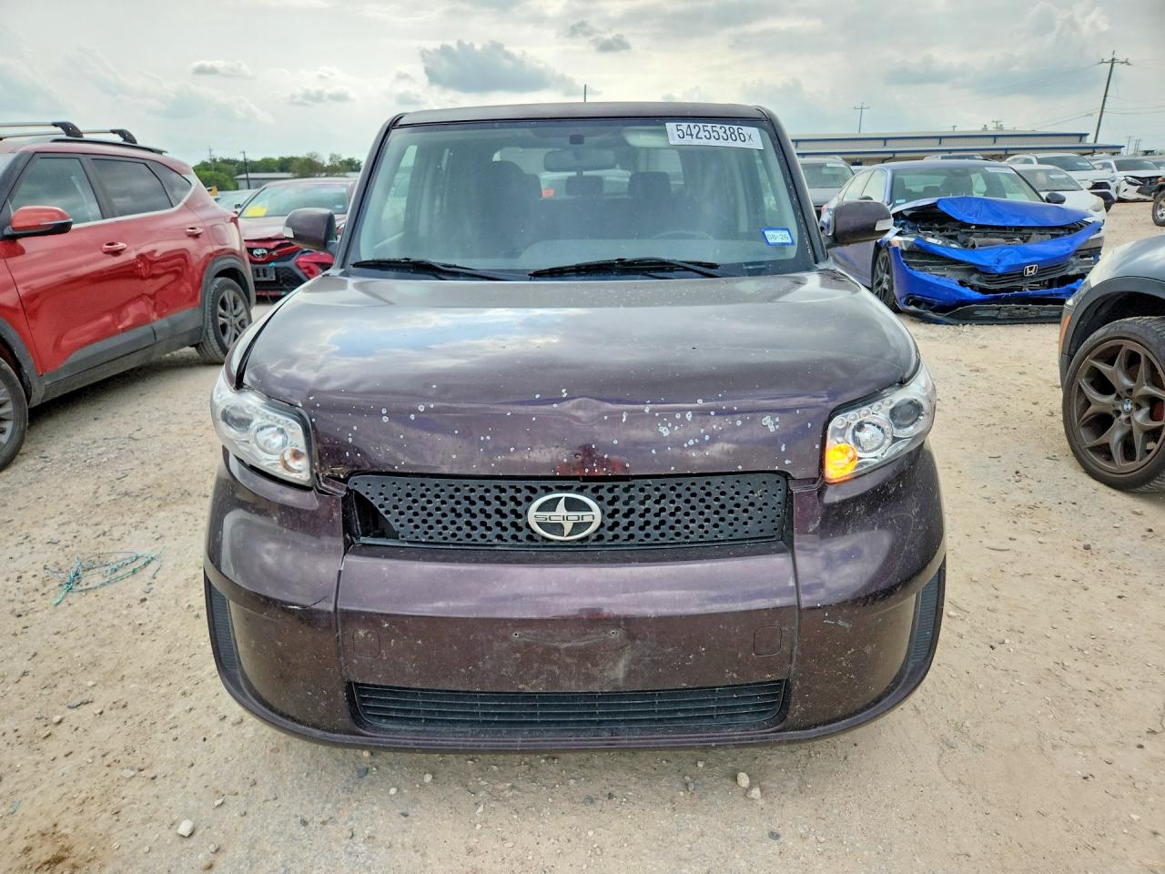 2009 Toyota Scion Xb Purple vin: JTLKE50E591081463