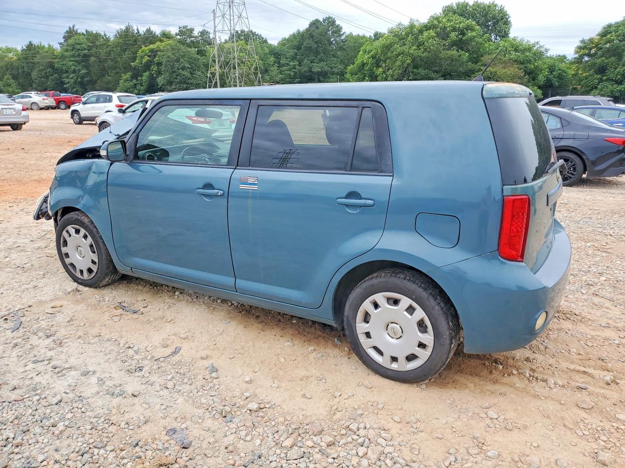 2008 Toyota Scion Xb Blue vin: JTLKE50E681000677